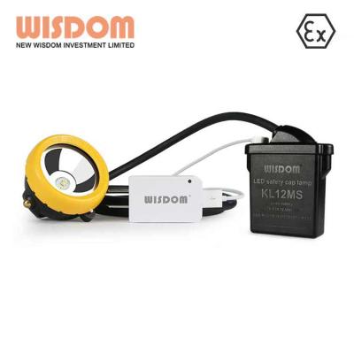 China PC WISDOM 23000 Lux KL8M Mining Cap Lamp With Explosion Proof for sale