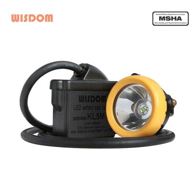 China WISDOW MSHA Super Bright Waterproof Rechargeable Mining Mining Lights for sale