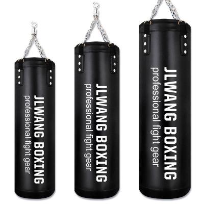 China Durable Customized Leather Heavy Punching Punching Hanging Bag PU Sandbag Boxing Punching Bag For Kicking for sale