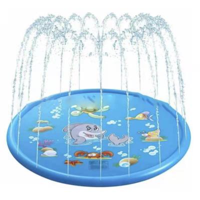 China Factory 100/170cm Durable Inflatable Game Mat Sprinkle And Splash Play Mat Toys For Children Kids for sale