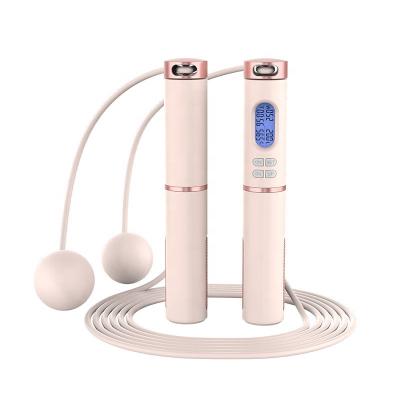 China High Quality Durable Electric Smart Full Body Fitness Exercise Jump Rope Control Wireless Speed ​​Counting Skipping Rope Skipping Rope With Counter for sale