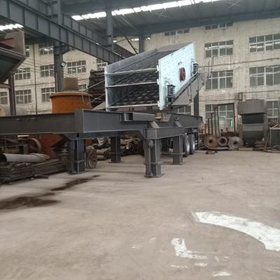 China energy & Mining 20-2500t/h Crawler Or Rail Mounted Movable Vibrating Screen For Stone And Sand Crushing Plant for sale