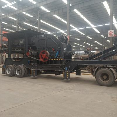 China energy & Mining Tracked Mobile Crushing Station , Trached Stone Breaker for sale