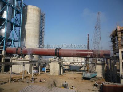 China 3.3x52m Rotary Kiln Mainly Applied For Calcining Of Cliker, Refratory Materials, Bauxite, Lime And Other 3.3x52 Materials for sale