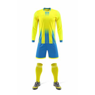 China Wholesale Cheap Adult Kid's Football Uniform Sportswear Team Training Football Jersey Sets Set Custom Name and Number for sale