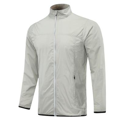 China Breathable Factory Custom Design Anorak Mens Padded Jacket Sports Trench Coat for sale