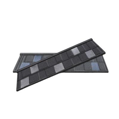 China Modern Coated Bond Stone Metal Roof Tile Roofing Shingles for sale