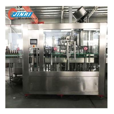 China Automatic Beverage Vacuumized Glass Bottle Beer Filling Machine 2000BPH for sale