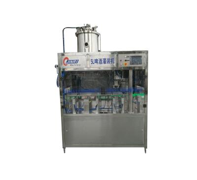 China Good Food High Efficiency Vending Bar / Hotel Beer / Bar Double Head Barrel Cleaning And Filling Machine for sale