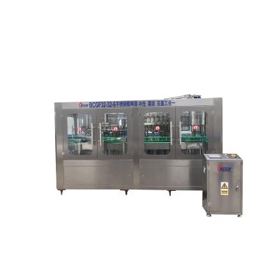 China Food Glass Bottle Beer Filling And Capping Machine for sale