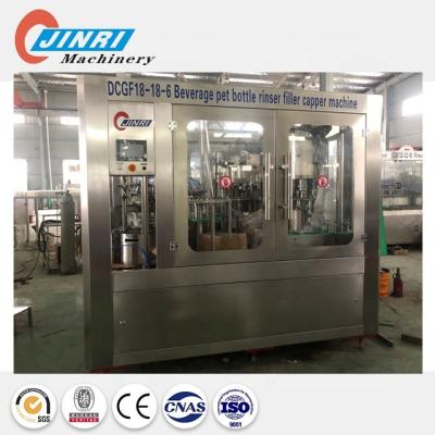 China Automatic Beverage PET Carbonated Bottling , Filling Machine / Equipment Production Line for sale