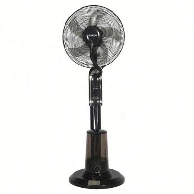 China Hotel Portable 16 Inch Pedestal Air Cooling Mist Fan With Water Spray Good Quality Fast Delivery Stand Fan for sale