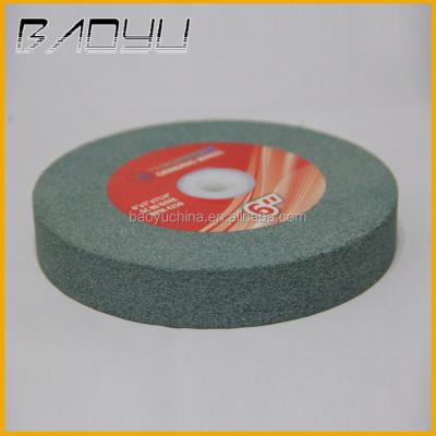 China China Green Silicon Carbide Grinding Wheel Manufacturer for sale