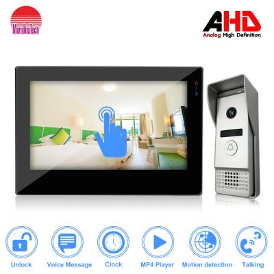 China Morningtech touch screen video door phone villa smart video doorbell multi functions intercom for sale