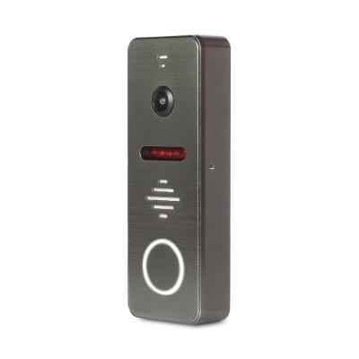 China Outdoor station Video door phone intercom with HD clear color 7 inch screen clear two way intercom for sale