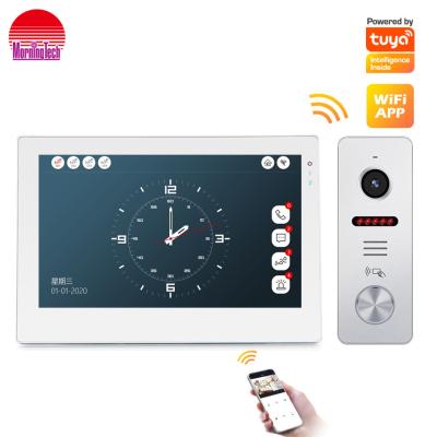 China Tuya WiFi AHD1080P front door  Intercom Video Interphone System with Unique Interface for sale