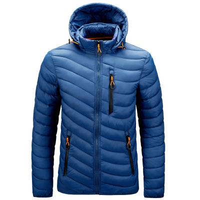 China Hot sale high quality popular winter waterproof and warm men's hooded jacket windproof for sale