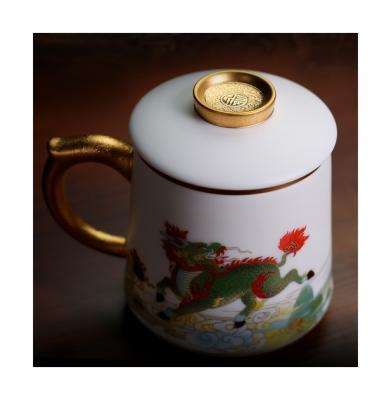 China Direct selling traditional wholesale unique design art multi-pattern Haichuan handmade mug for sale