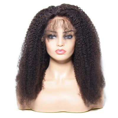 China Body Wave Kinky Curly Wigs Human Hair Lace Front Brazilian Virgin Hair 360 Full Lace Human Hair Wigs For Black Women Hd Lace Frontal Wig for sale