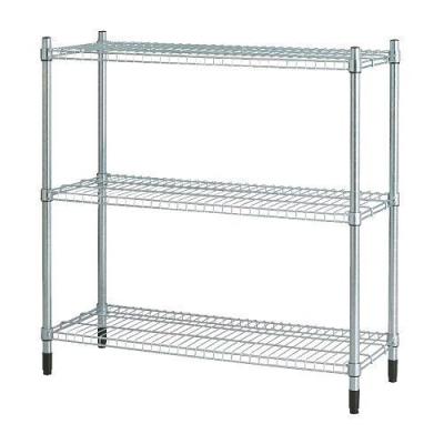 China Durable Economical Simple Assembly Carage 3-Layer Shelving Racks for sale