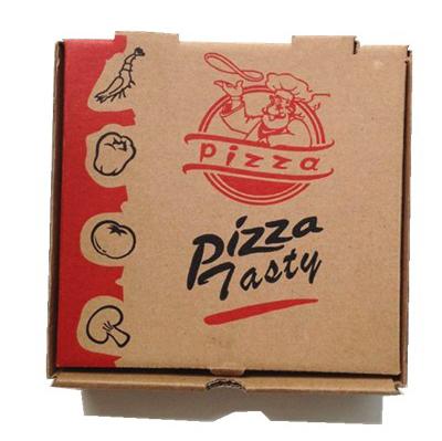 China Factory price recyclable custom free design hot sale take out pizza box packaging food paper box wholesale for sale