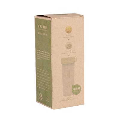 China Recyclable Custom Printing Packing Kraft Paper Box Summer Water Bottle Packing Box for sale