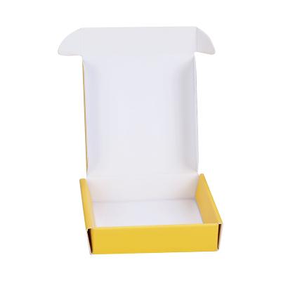 China Recyclable Custom Biodegradable Packaging Printing Logo Small Conjoined Box Packing Gift Paper Boxes Corrugated Box for sale