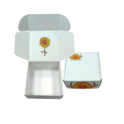 China Recyclable Custom Strong Plane Boxes Corrugated Cardboard Box For Gift Mailing Paper Box Packaging Skin Care Product for sale