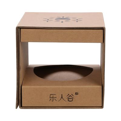 China Recyclable Custom Biodegradable Kraft Paper Boxes Packing Hot Sale Coffee Cup Tea Mug Cajas De New Design Packing Gift Listing Box for sale