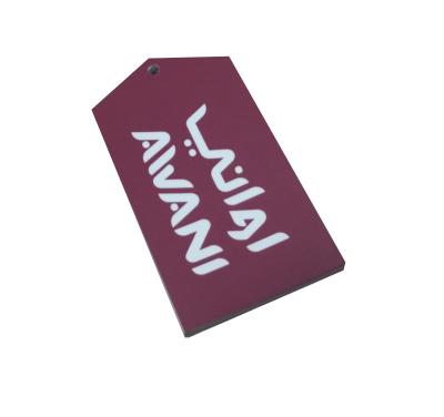 China Custom Printing High Quality Barcode Garment Label Cardboard Card Label Clothes Hanger Tag for sale