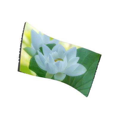 China Schools P3 3MM Curving LED video screen soft curtain flexible led display module for sale