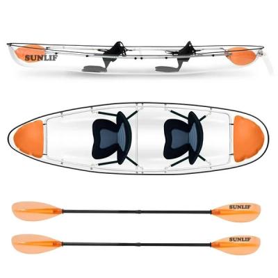 China Warter Sports Best Seller Crystal Clear Kayak And Canoe In China for sale