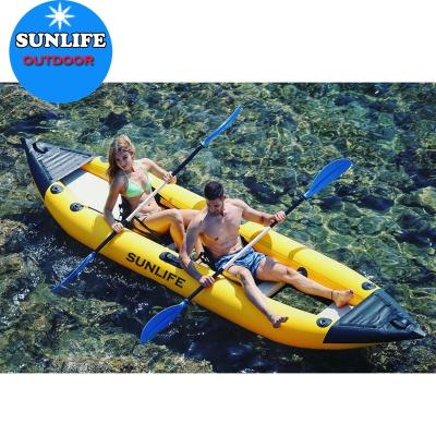 China Warter Sports ISO 2010 And CE Certificate Approved Inflatable Kayak Ocean Inflatable Fishing Kayak for sale