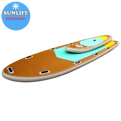 China Large Lightweight SUP Board Board For Fishing Or Surfing Folding Paddle With 5 Fins for sale