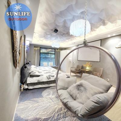 China Sunlife factory price modern bubble glass clear chair for sale for sale