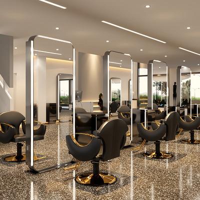 China Modern Custom Barber Shop Mirror Mirror Special Double Sided Cut Hair Salon Mirror Ironing And Dyeing Label for sale