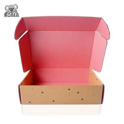 China Custom Color Luxury Gift Box Recyclable Recycled Kraft Paper Box for sale