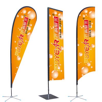 China Beach Flags Advertising Banners Bali Bow Sail Swooper Teardrop Custom Flying Flag, Feather Flag Banners, Beach Flags for sale