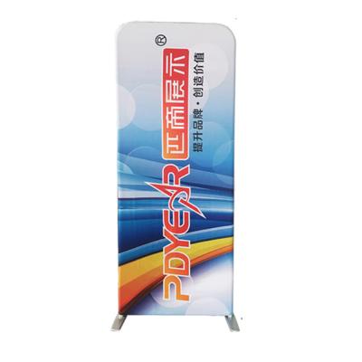 China advertising backlit frame custom aluminum profile trade show portable fabric display led segment light box rectangle for sale