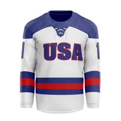 China Shorts New Style Custom Logo Design Sublimated Printing Ice Hockey Wears Cloth Set Ice Hockey Uniform Jerseys for sale