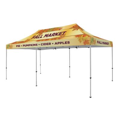 China 3x6 Fireproof Full Color Printing Outdoor Advertising Trade Show Folding Tent for sale