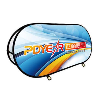 China PDYear Outdoor Advertising Custom Full Color Printing Pop A Frame Banners for sale