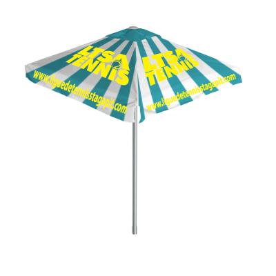 China Large Outdoor Furniture Market Umbrella With Windproof Mechanism , Advertising Beach Umbrella Parasol for sale