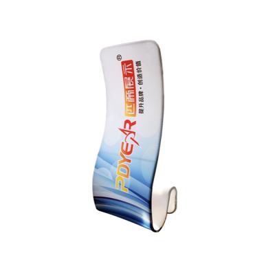 China Advertising Advertising Graphic Wall With Aluminum Frame Snake Tension Fabric Display Stand for sale