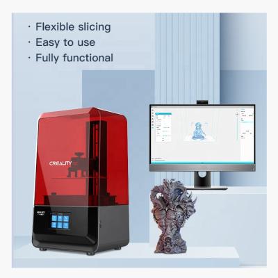 China Precision light source Creality HALOT-LITE printing large size light source full size LCD display resin 3D printer for sale