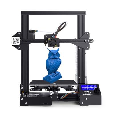 China FDM creality ender 3 ender 3 printer cheap desktop printer manufacturer For Toys, children, design and education personal use DIY 3D for sale