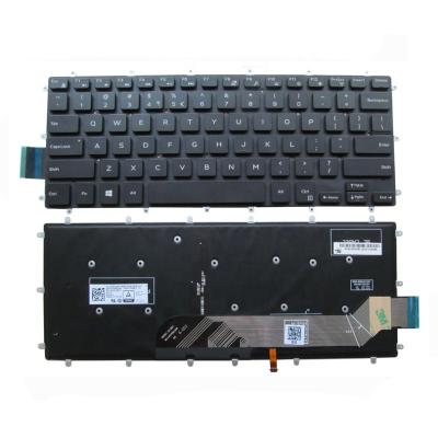 China Laptop conductive rubber keyboard for DELL inspiron 5568 keyboard 5578 5368 5378 7368 7378 7466 13-5378 backlit for sale