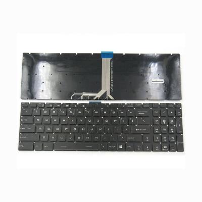 China Laptop Conductive Rubber Keyboard For MSI GS63 GS73 Stealth GT63 Series for sale