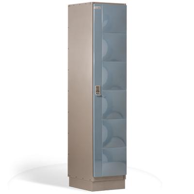 China Fashionable All Steel Electric Light Steel Metal Wardrobe Locker for sale