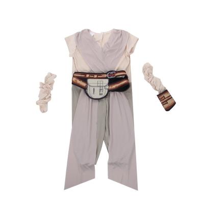 China Custom Made Halloween The Force Awakens The Child Rey Uniform Cosplay Costume Apprentice Halloween for sale